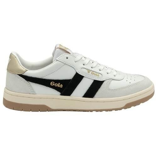 Buty do chodzenia damskie Gola CLB336XB. Białe buty sportowe na co dzień damskie Gola, bez wzorów, z materiału, trekkingowe. Za 405.50 zł.