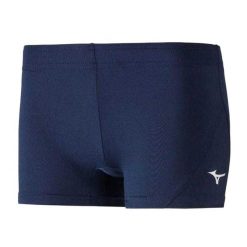 Damskie Spodenki Do Siatkówki Myou. Niebieskie szorty damskie Mizuno, bez wzorów, sportowe. Za 85.99 zł.