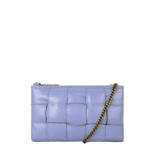 Cowboysbag Torba przez ramię - skóra Torby na ramię 1 ct Damski. Fioletowe torebki klasyczne damskie Cowboysbag, bez wzorów, z materiału, bez dodatków. Za 404.99 zł.