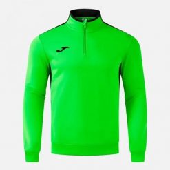 Bluza treningowa z zamkiem błyskawicznym 1/4 Joma Winner IV. Zielone bluzy bez kaptura męskie Joma, bez wzorów, z polaru, sportowe, bez kołnierzyka, bez ramiączek. Za 238.00 zł.