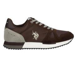 Buty męskie sportowe do chodzenia U>S Polo UP22M45054. Białe buty sportowe na co dzień męskie U.S. Polo Assn., bez zapięcia, trekkingowe. W wyprzedaży za 179.00 zł.