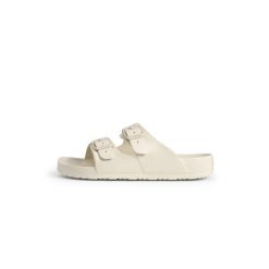 Klapki damskie Fila Matero. Brązowe klapki damskie Fila, bez wzorów, bez obcasa. Za 79.00 zł.