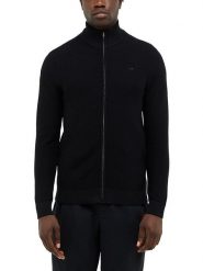 Mustang Kardigan w kolorze czarnym rozmiar: XL. Czarne kardigany męskie Mustang, xl, bez wzorów, z bawełny, bez kołnierzyka. Za 170.47 zł.