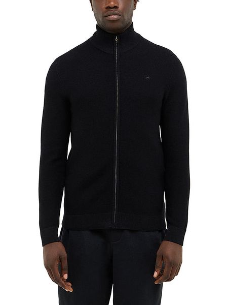 Mustang Kardigan w kolorze czarnym rozmiar: S. Czarne kardigany męskie Mustang, s, bez wzorów, z bawełny, bez kołnierzyka. Za 130.81 zł.