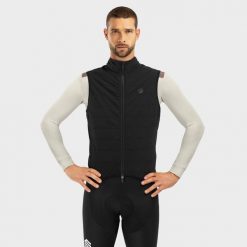 Termiczna kamizelka kolarska męska SIROKO SRX Ultra Warm. Czarne kamizelki męskie SIROKO, m. Za 678.00 zł.