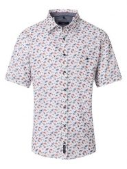 CASAMODA Koszula - Casual fit - w kolorze białym rozmiar: XL. Białe koszule męskie CASAMODA, xl, bez wzorów, z bawełny, bez kołnierzyka, bez ramiączek. Za 100.52 zł.