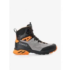 Buty trekkingowe męskie AKU Reactive GTX. Czarne buty trekkingowe męskie Aku, bez zapięcia, trekkingowe. Za 499.00 zł.