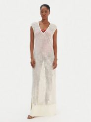 Seafolly Sukienka plażowa 55530-DR Beżowy Regular Fit. Brązowe sukienki damskie Seafolly, na plażę, s, bez wzorów, z syntetyku, bez kołnierzyka, bez ramiączek. Za 639.99 zł.