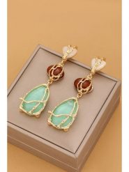 Atelier MIU Pozłacane kolczyki rozmiar: onesize. Białe kolczyki damskie atelier MIU, pozłacane. Za 39.99 zł.