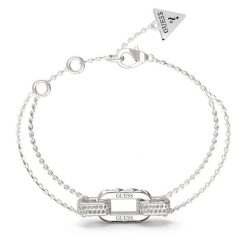 Bransoletka Guess. Szare bransoletki damskie Guess, srebrne. Za 239.99 zł.