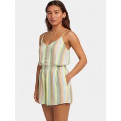 Sukienka Damska O'Neill Thin Strap Buttoned Romper. Zielone sukienki damskie O'neill, bez wzorów, eleganckie, bez kołnierzyka, bez ramiączek. Za 319.00 zł.