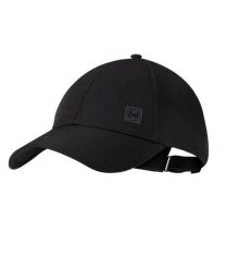 Czapka z daszkiem Buff Summit Solid. Czarne czapki męskie Buff, bez wzorów, z materiału. Za 130.99 zł.