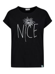 Sublevel Koszulka w kolorze czarnym rozmiar: L. Czarne bluzki damskie Sublevel, l, bez wzorów, z bawełny, bez kołnierzyka. Za 43.99 zł.