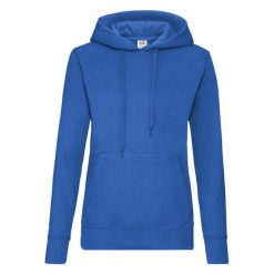 Bluza Damska Z Kapturem. Niebieskie bluzy z kapturem damskie Fruit of the Loom, xs. Za 82.99 zł.