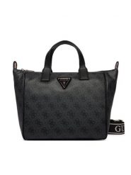 Guess Torebka Follie Travel TWLB96 76019 Szary. Szare torebki klasyczne damskie Guess, z aplikacjami, ze skóry, bez dodatków. Za 549.99 zł.