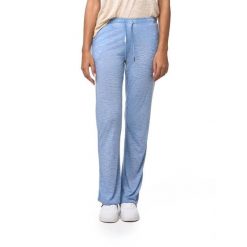 Spodnie dresowe z sznurek regulacyjny na co dzień. Niebieskie spodnie dresowe damskie LEONE 1947 APPAREL, bez wzorów, z dresówki. W wyprzedaży za 112.15 zł.