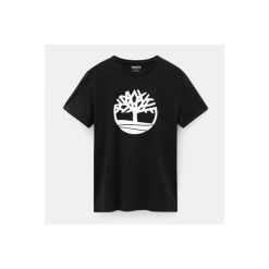 T-Shirt Kennebec River Tree Rozmiar M Czarny - A2C2R001. Czarne t-shirty męskie Timberland, m, bez wzorów, z bawełny, bez kołnierzyka. Za 218.70 zł.