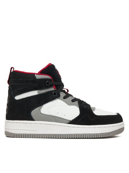 HUGO Sneakersy G00530 M Czarny. Czarne buty sportowe chłopięce Hugo, bez wzorów, ze skóry, bez zapięcia. Za 369.99 zł.