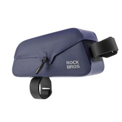 Torba rowerowa Rockbros na ramę wodoodporna z magnetycznym zapięciem 0,9L. Niebieskie torebki klasyczne damskie ROCKBROS, bez wzorów, z materiału, bez dodatków. Za 99.99 zł.