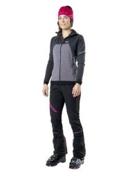 DYNAFIT Kurtka polarowa "Tour Wool" w kolorze czarno-szarym rozmiar: M. Czarne kurtki damskie Dynafit, m, bez wzorów, z materiału, bez kaptura. Za 400.30 zł.