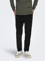 ONLY & SONS Spodnie w kolorze czarnym rozmiar: XXL. Czarne spodnie materiałowe męskie Only & Sons, bez wzorów, z materiału. Za 61.46 zł.