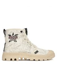 Palladium Trapery Pampa Demodog 74497-180-M Biały. Białe buty zimowe męskie Palladium, z materiału, bez zapięcia. Za 364.65 zł.