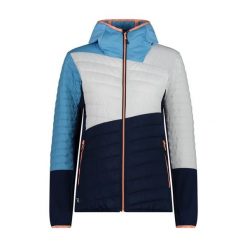 Kurtka damska turystyczna CMP 33Z6026. Białe kurtki damskie CMP, l, bez wzorów, bez kaptura. W wyprzedaży za 434.95 zł.