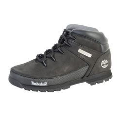 Buty do chodzenia męskie Timberland Euro Sprint Hiker. Czarne buty trekkingowe męskie Timberland, na zimę, z materiału, za kostkę, bez zapięcia, do biegania. Za 673.80 zł.
