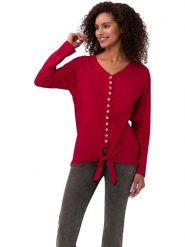 Heine Koszulka w kolorze czerwonym rozmiar: 38. Czerwone t-shirty damskie Heine, bez wzorów, z bawełny, bez kołnierzyka. Za 48.28 zł.
