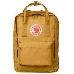 Plecak szkolny Kanken Laptop 13. Żółte plecaki damskie Fjällräven, bez wzorów. Za 579.99 zł.