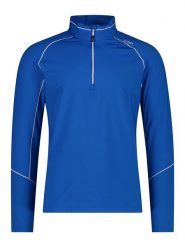 CMP Bluza polarowa w kolorze niebieskim rozmiar: 54. Niebieskie bluzy bez kaptura męskie CMP, z materiału. Za 96.37 zł.