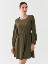 JDY Sukienka codzienna 15300701 Zielony Regular Fit. Zielone sukienki damskie JDY, na co dzień, l, bez wzorów, z syntetyku, bez kołnierzyka, bez ramiączek, proste. Za 109.99 zł.
