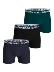 Bjorn_borg COTTON STRETCH BOXER 3p - MULTIPACK 5. Bokserki męskie Björn Borg, bez wzorów. Za 270.50 zł.