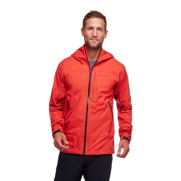 Kurtka przejściowa męska Black Diamond Highline Stretch Shell. Brązowe kurtki męskie Black Diamond, m, bez wzorów, sportowe, bez kaptura. Za 646.99 zł.