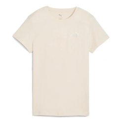 Koszulka damska Puma Essentials Small No. 1 Logo. Białe bluzki sportowe damskie Puma, s, z bawełny, bez kołnierzyka, bez ramiączek. Za 138.00 zł.