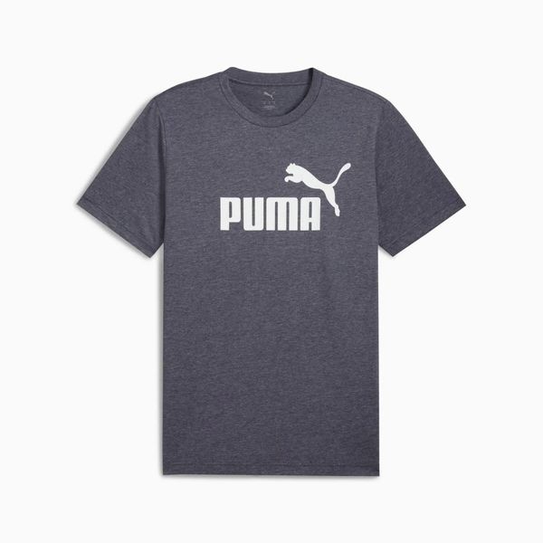 Koszulka sportowa męska Puma ESS NO.1 LOGO HEATHER 68255016. Niebieskie t-shirty sportowe męskie Puma, m, z bawełny, bez ramiączek. Za 94.48 zł.