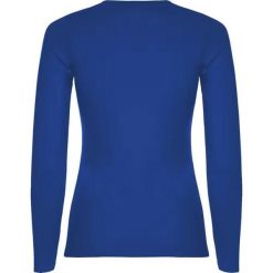 Koszulka Rashguard Murcia LS Niebieska – damska – UPF50+. Niebieskie topy sportowe damskie WATRFLAG, l, bez wzorów, z materiału, bez ramiączek. Za 139.00 zł.