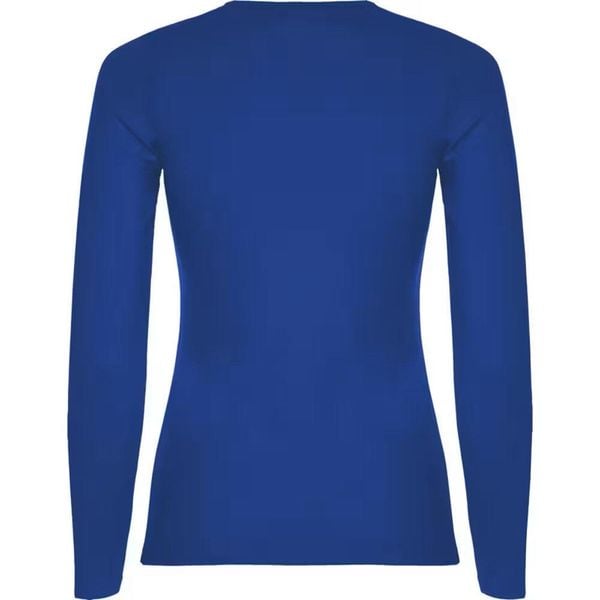 Koszulka Rashguard Murcia LS Niebieska – damska – UPF50+. Niebieskie topy sportowe damskie WATRFLAG, l, bez wzorów, z materiału, bez ramiączek. Za 139.00 zł.