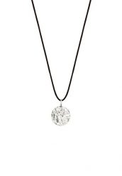KUZZOI Naszyjnik Męski Wisiorek w Płytki Nylonowy łańcuszek 925 Sterling Silver 50 cm Naszyjniki 1 ct Męskie. Szare biżuteria dla mężczyzn KUZZOI, srebrne. Za 211.64 zł.