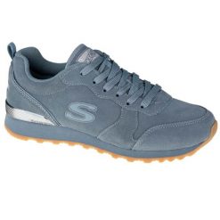 Buty sportowe Sneakersy damskie, OG 85-Suede Eaze. Niebieskie buty sportowe na co dzień damskie Skechers, bez wzorów. Za 229.99 zł.