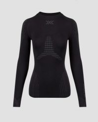 Koszulka damska X-Bionic Invent Shirt Ls Black B120. Czarne bluzki sportowe damskie X BIONIC, l, bez wzorów, z materiału, bez ramiączek. Za 459.99 zł.