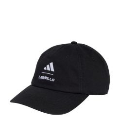 CZAPKA TYPU DAD CAP Z EFEKTEM SPRANIA LM. Białe czapki z daszkiem damskie Adidas, bez wzorów, z bawełny. Za 109.00 zł.