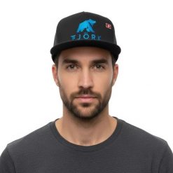 Czapka Trucker Fjork. Niebieskie czapki męskie FJORK MERINO, na lato, bez wzorów, z bawełny, eleganckie. Za 129.00 zł.