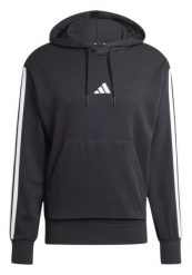 Bluza z kapturem adidas Essentials 3-Stripes French Terry. Białe bluzy sportowe damskie Adidas, s, bez wzorów, z dresówki, bez ramiączek, długie, z kapturem. Za 226.99 zł.