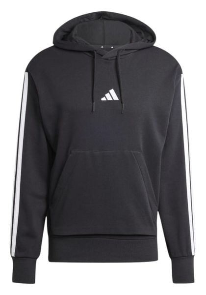 Bluza z kapturem adidas Essentials 3-Stripes French Terry. Białe bluzy sportowe damskie Adidas, s, bez wzorów, z dresówki, bez ramiączek, długie, z kapturem. Za 226.99 zł.
