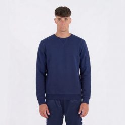 Bluza bawełniana Guros Play. Niebieskie bluzy sportowe damskie ELPLAYER, xl, bez wzorów, z bawełny, bez ramiączek, bez kaptura. Za 80.00 zł.
