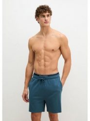Marc O´Polo Bodywear Szorty dresowe w kolorze niebieskim rozmiar: L. Niebieskie szorty męskie bez wzorów, z dresówki. Za 82.95 zł.