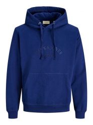 Jack & Jones Bluza w kolorze granatowym rozmiar: L. Niebieskie bluzy z kapturem męskie Jack & Jones, l, z bawełny. Za 134.85 zł.