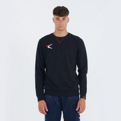 Bluza bawełniana Napix z okrągłym dekoltem. Czarne bluzy bez kaptura męskie ELPLAYER, m, z bawełny. Za 74.00 zł.