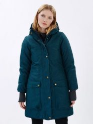 Finside Parka zimowa "Oikku" w kolorze morskim rozmiar: 42. Niebieskie parki damskie finside, na zimę, s, bez wzorów. Za 812.63 zł.